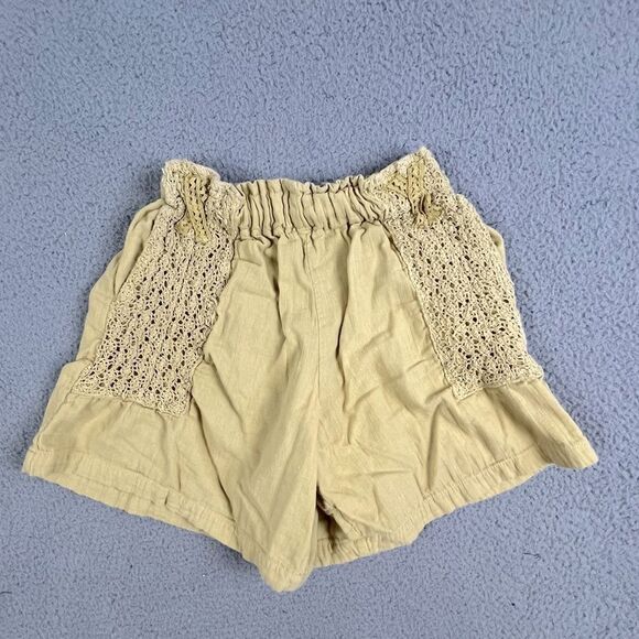 Jen's Pirate Booty Cream Lace Shorts - Picture 1 of 10